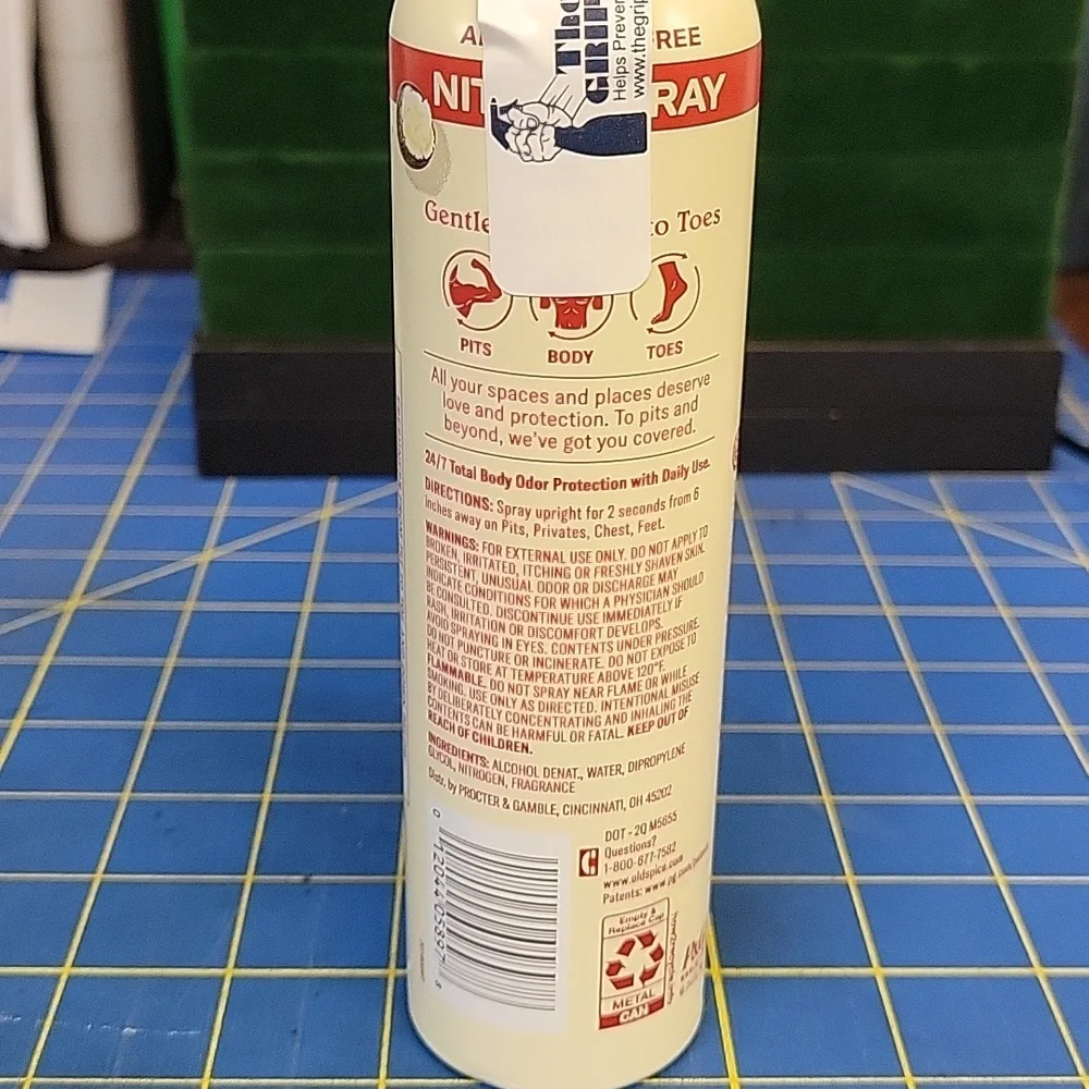 GentleMan's Gentle Man's Total Body Deodorant Spray Freshness 99g New Can